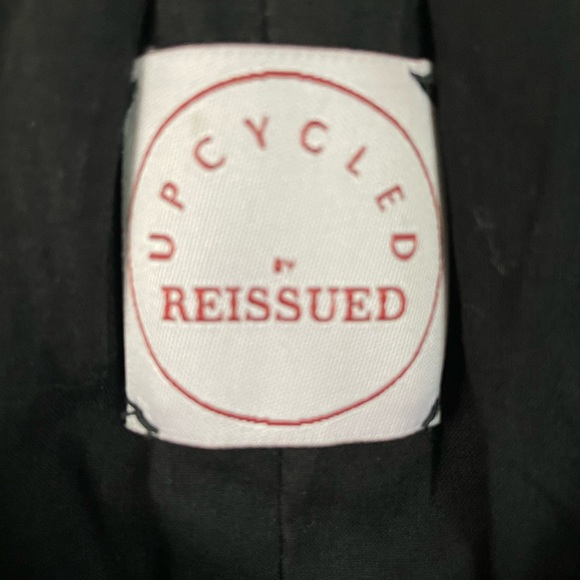 Upcycled by Reissued- Black Swiss Dot Dress - Picture 4 of 6